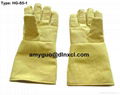 500 ℃ High Temperature Resistance & Wearable Kevlar Gloves HG-S5-1 1