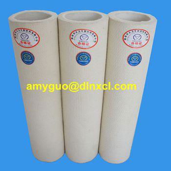 280 ℃ Nomex Roller Sleeve for finish saw table of ALuminium Extrusion