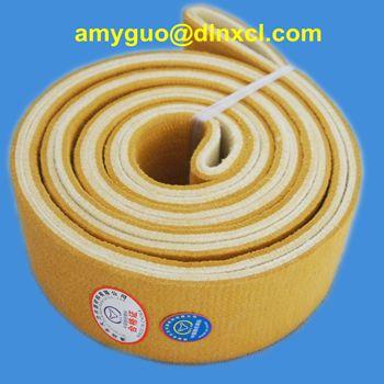 600 ℃ Heat Resistance PBO+Kevlar Conveyor/ Endless Belt For Aluminium Extrusion