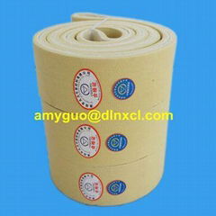 500 ℃ Heat Resistance Kevlar Endless / Conveyor Belt For Aluminium Extrusion 