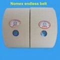 280 ℃ Nomex Endless Belt for second stage cooling table of Aluminium Extrusion 2