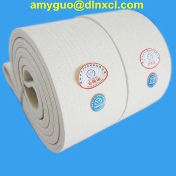 180 ℃ Polyester endless belt for Storge table of Aluminium Extrusion