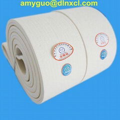 180 ℃ Polyester endless belt for Storge table of Aluminium Extrusion