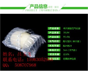 郑州生产甜瓜气柱袋   3
