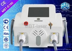 Elight Elos IPL SHR multifunction hair removal machine MBT-laser