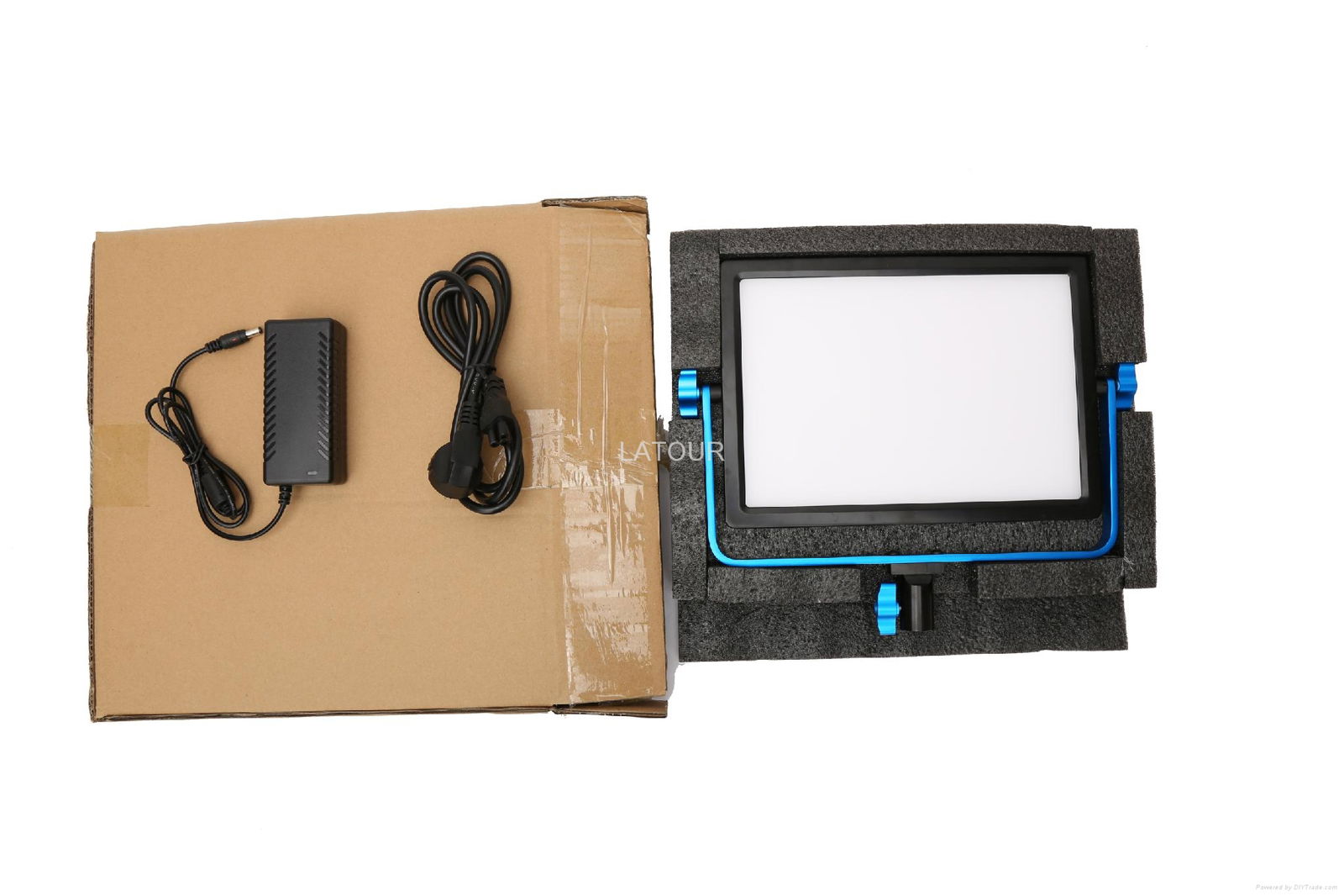 video studio shoot adjustable bi-color temperature led soft panel light 5