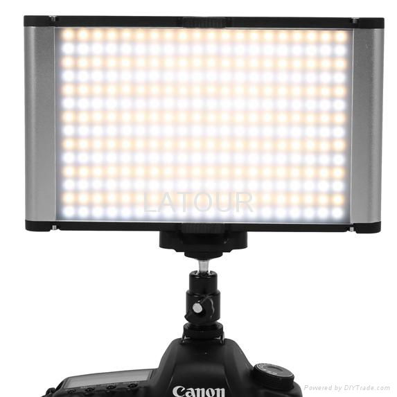 Ultra Thin Studio Variable-Color On-camera LED Video Light for DSLR Film Shootin 3