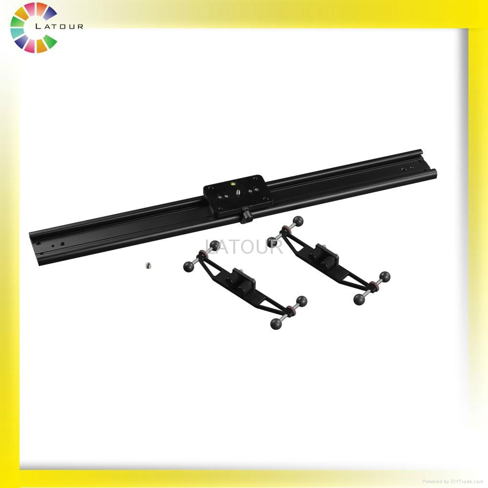 Manufactory Powerful Aluminum Alloy Track 80cm Heavy Appliance Camera Slider 2