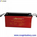 High temperature Deep Cycle Battery 12V 150ah Gel Battery for PV Panel