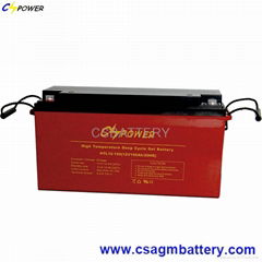 High temperature Deep Cycle Battery 12V 150ah Gel Battery for PV Panel