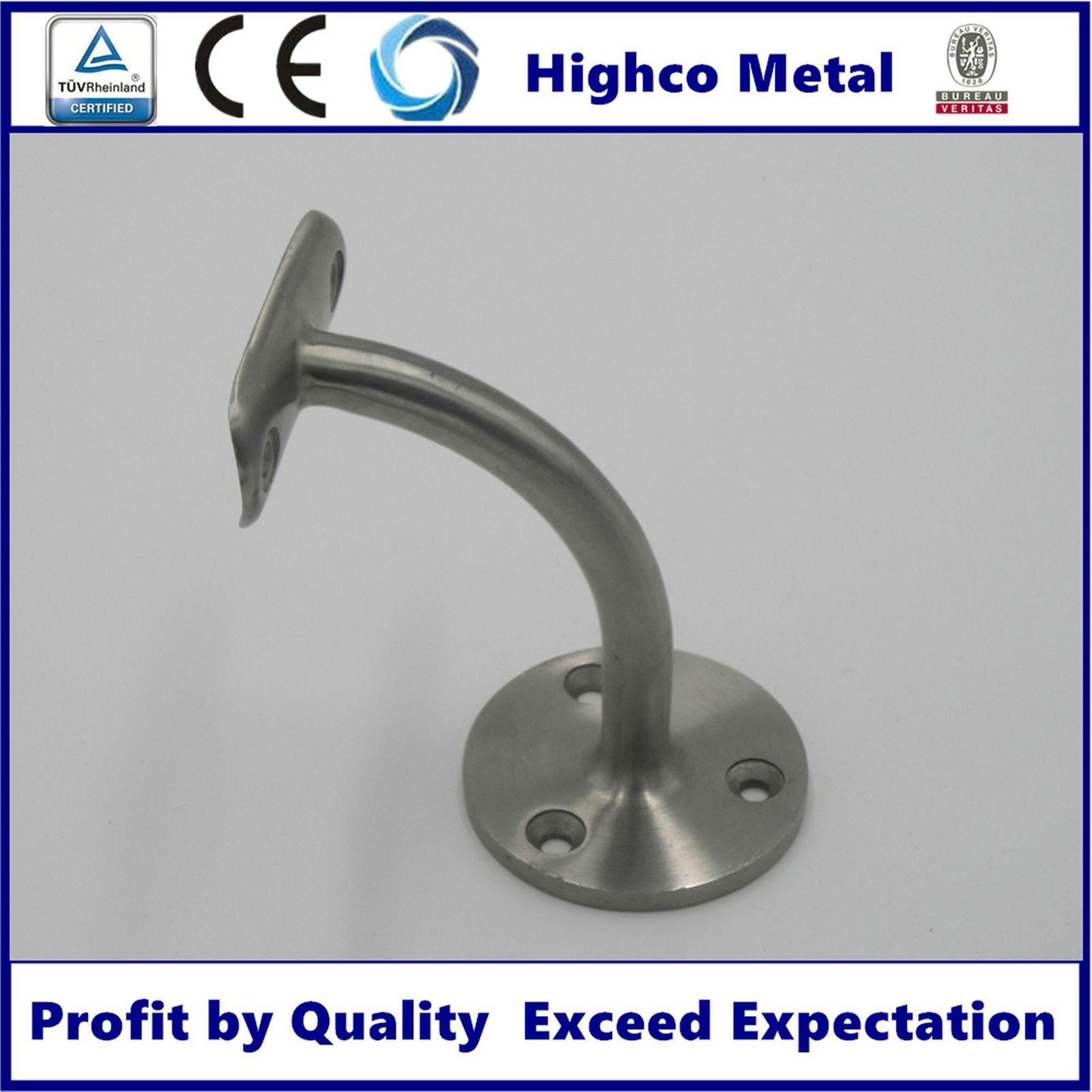 Handrail Bracket Stainless Steel Balustrade