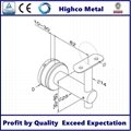 Handrail Bracket for Stainless Steel Balustrade 2