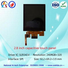 factory OEM 2.8 inch tft lcd display