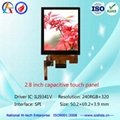 factory OEM 2.8 inch tft lcd display 240x320 touch panel optional 4