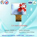 China low cost 2.31 inch 320x240 tft lcd display  1