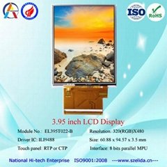 Top quality 3.97 inch/4 inch tft lcd module with mipi interface 