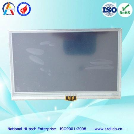 low cost 4.3 inch tft lcd display 480x272 with capacitive touch
