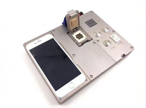 iPhone A8 A9 A10 CPU testing jig A8 A9 A10 CPU Good Bad test fixture