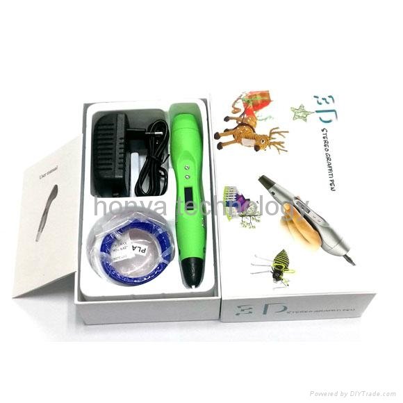 Innovative Handheld 3D Air Pen kids DIY tools 3d printing pen 3d pen with Filame 2