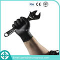 Black nitrile glove disposable work gloves  4