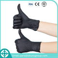 Black nitrile glove disposable work gloves  5