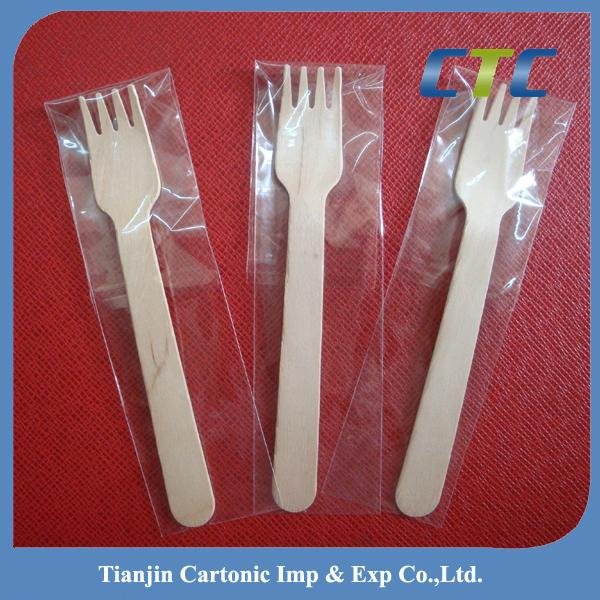 Custom printed wooden cutlery 3