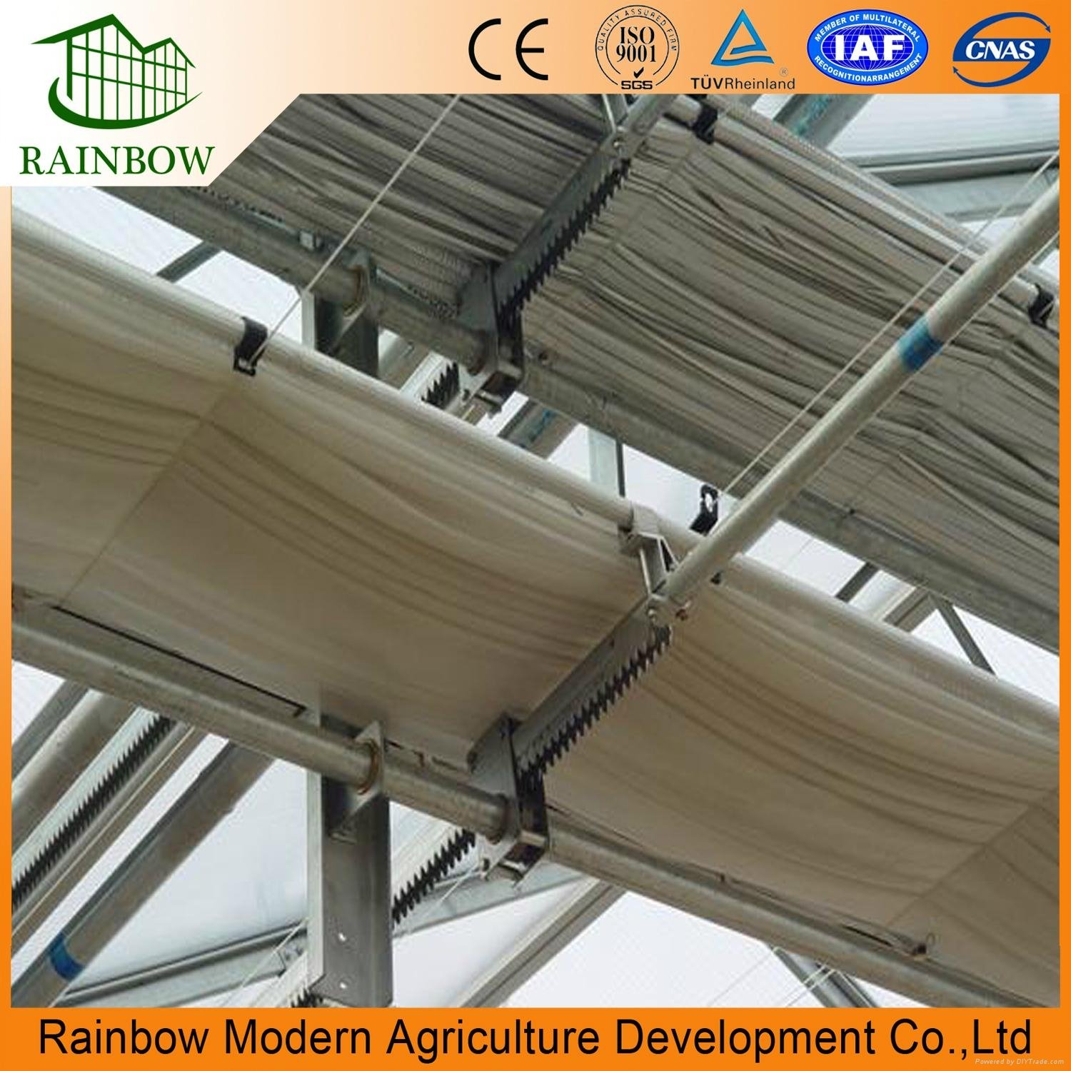 Agricultural Multi-Span film Greenhouse(ISO9001:2008) greenhouse  2