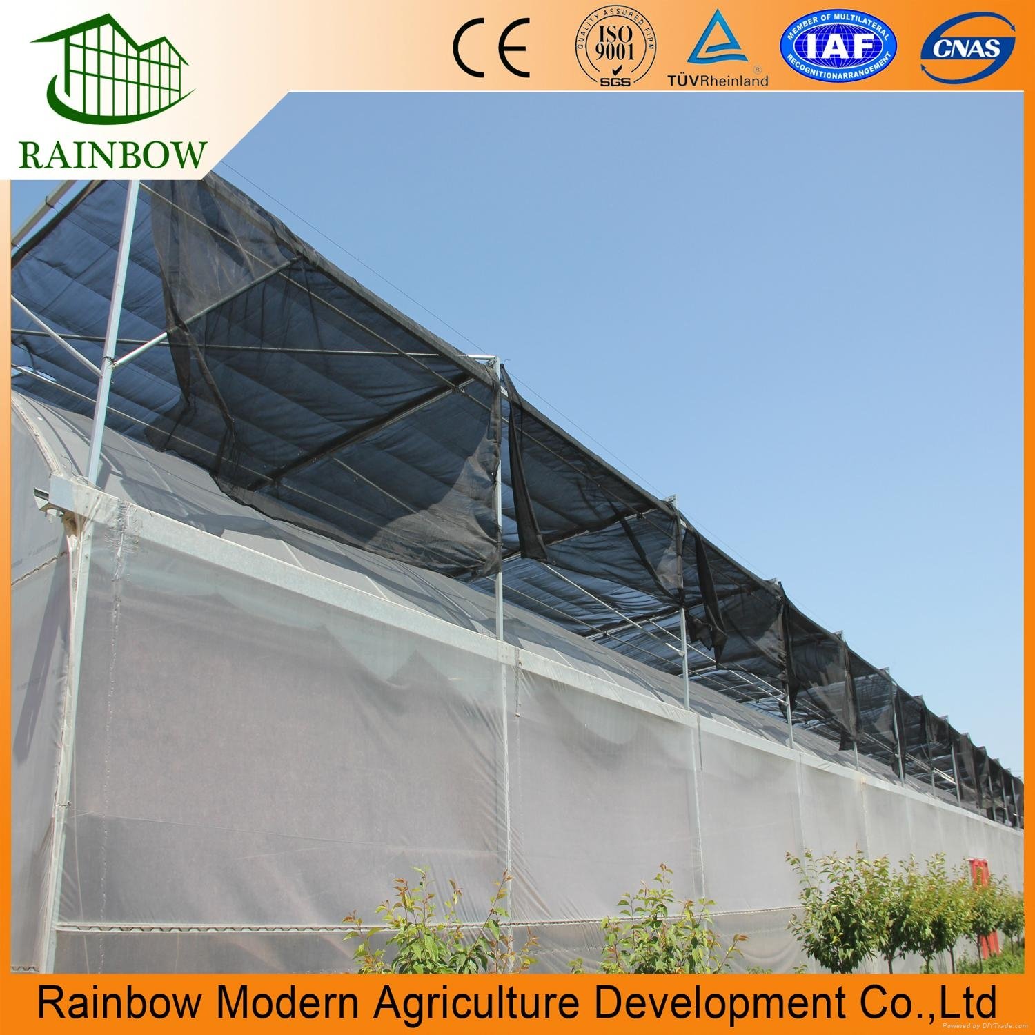 Agricultural Multi-Span film Greenhouse(ISO9001:2008) greenhouse  4