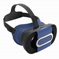 Plastic Virtual Reality 3D Video Glasses VR BOX 3D Glasses For Android iOS 4.3-6 3