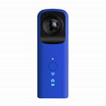 360 Degree Panoramic Mini WIFI Camera VR Action Camera Dual Lens Fish-eye Video  3