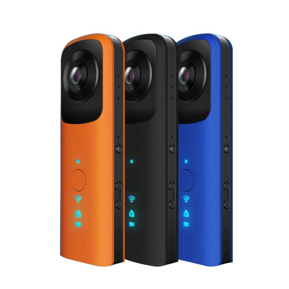 360 Degree Panoramic Mini WIFI Camera VR Action Camera Dual Lens Fish-eye Video  4