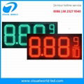 12inch 8.889/10 red led gas price signs