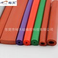 Sponge silicone tube Foamed silicone tube factory 1