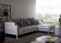 Hot selling modern design sectional leather sofa set with competitive price 1