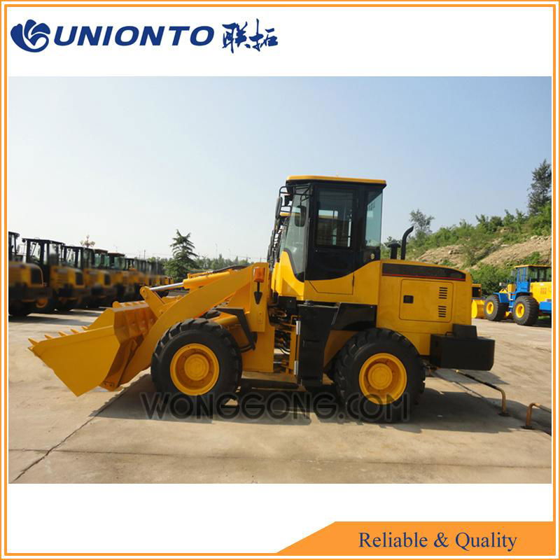 Construction Machine UNIONTO-828  Front End Wheel Loader for Sale 2