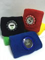 Cool custom logo sweatband watch 1