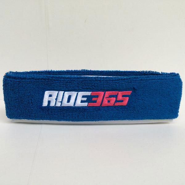 Elastic towel logo headband 5