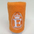 Printed logo sweat wristband  1