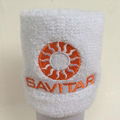 Embroidery logo cotton sweatband