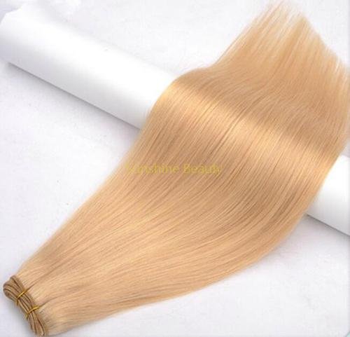weft extension virgin remy hair