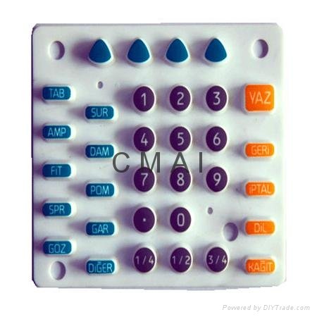 Customized Silicone Rubber Keypads 3