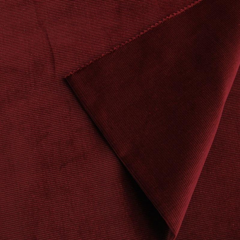 factory direct elastic dyed corduroy trousers fabric 3