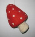 wool felt Christmas ornaments 1