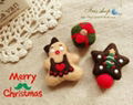 wool felt Christmas ornaments 5