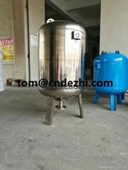 Customized Stainless Steel Pressure Vessels Replaceable Bladder Expansion Tanks