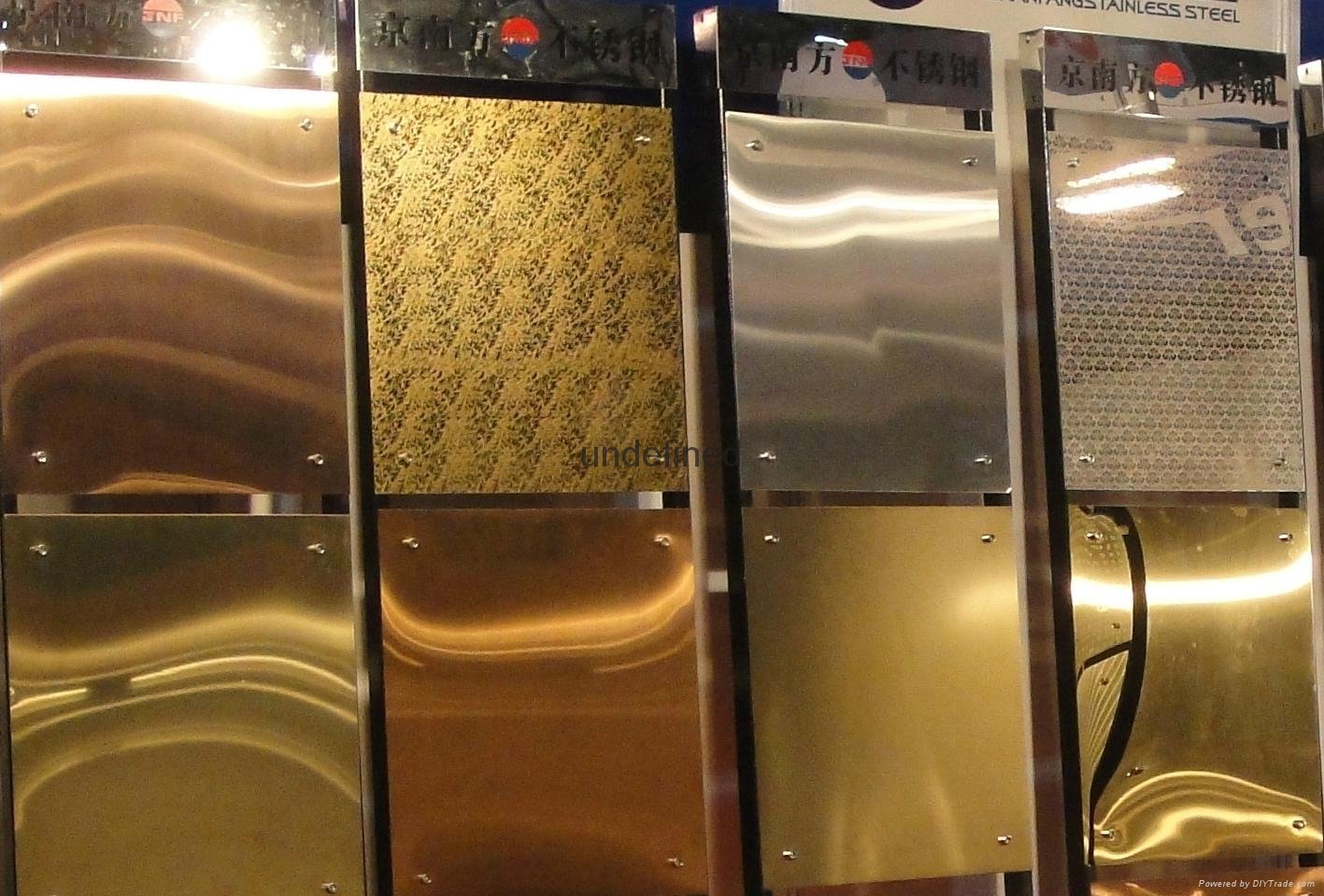 mirror gold stainless steel sheets  2