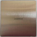 rose-gold bead blast stainless steel sheets 3