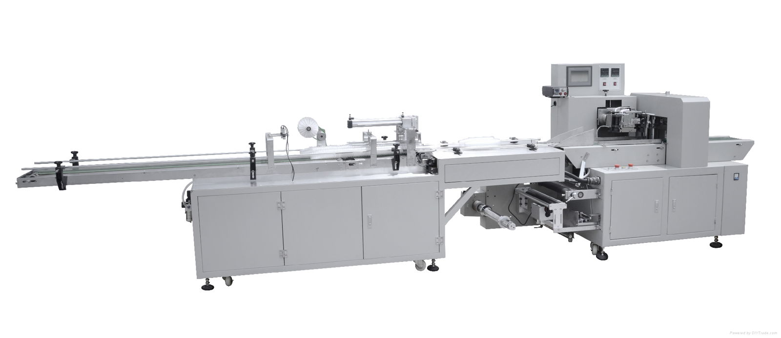 Two rows packing machine
