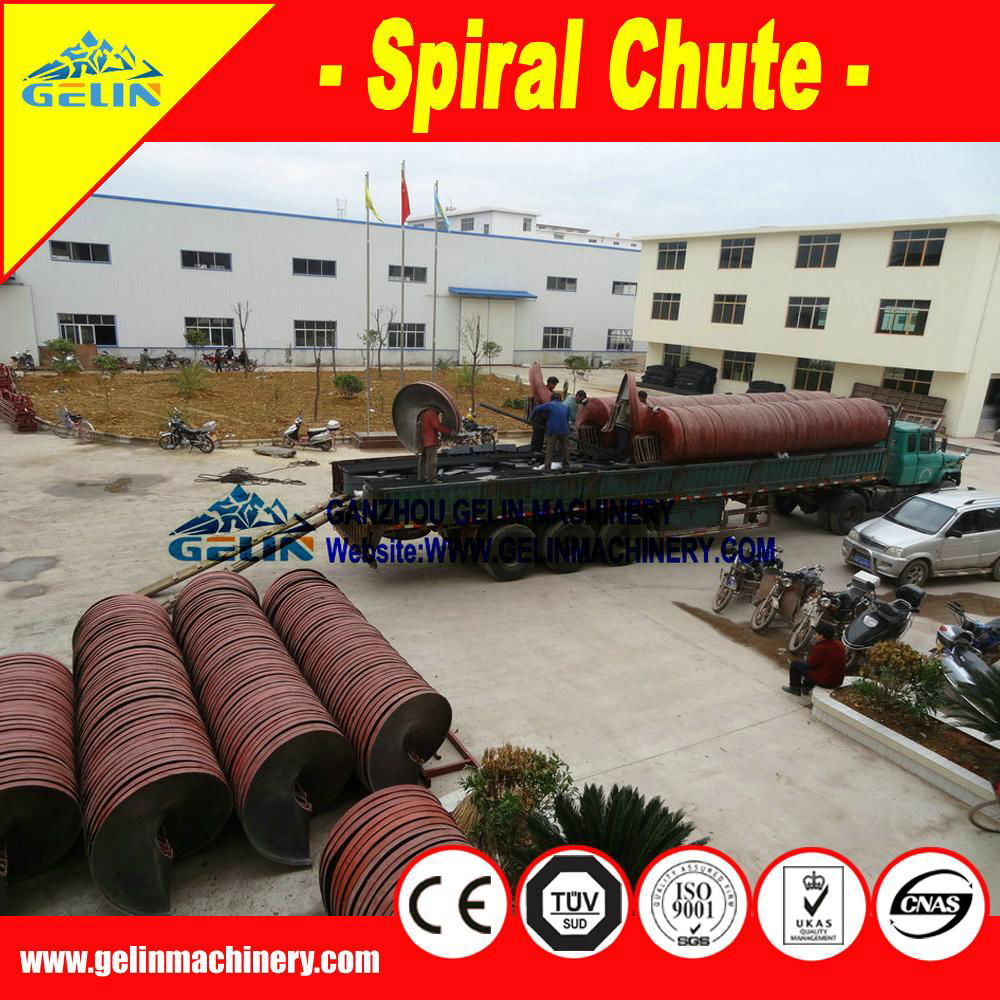 Mineral Washing Machine Sprial Separator Chute 4