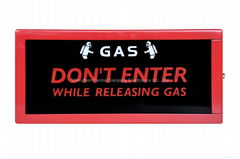 Gas Releasing Indicator